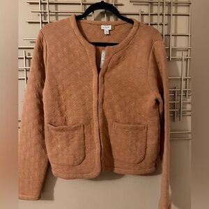 NWT J. Crew quilted jacket.